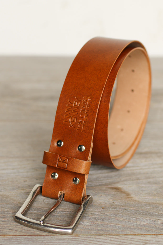 Natural leather belt best sale