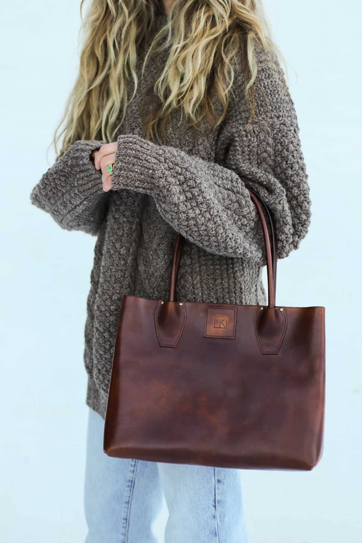 dark-brown-Italian-leather-tote